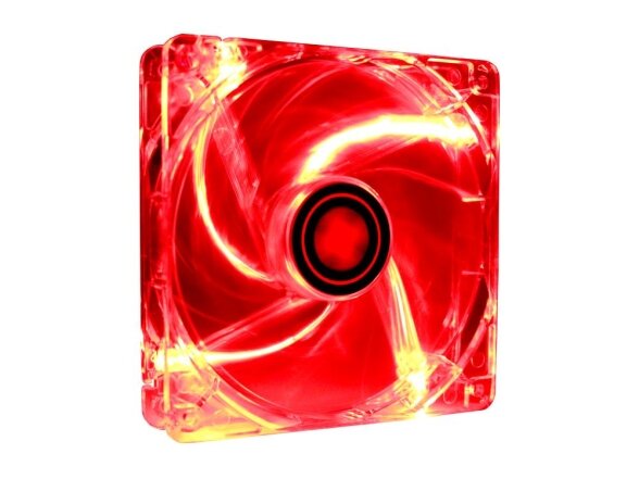 CASE FAN 120MM TRANSP 3PIN+4P/RED 12V XF046 XILENCE CASE FAN 120MM TRANSP 3PIN+4P/RED 12V XF046 XILENCE