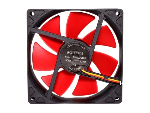 CASE FAN 92MM REDWING 3PIN+4P/12V XF038 XILENCE 3 CASE FAN 92MM REDWING 3PIN+4P/12V XF038 XILENCE 3