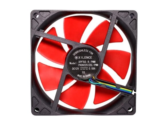 CASE FAN 92MM REDWING PWM 4PIN/12V XF041 XILENCE 3 CASE FAN 92MM REDWING PWM 4PIN/12V XF041 XILENCE 3