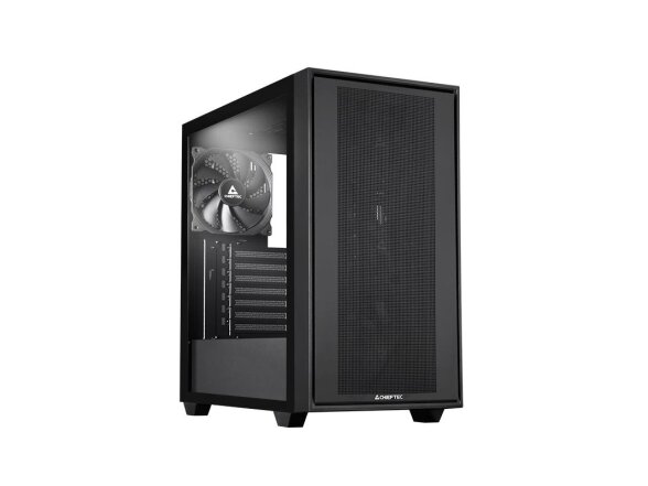 CASE MIDITOWER ATX W/O PSU/GS-03B-BLK-OP-NHUNTER CHIEFTEC