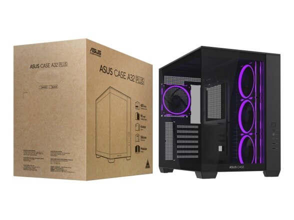 Case|ASUS|ATX/micro ATX/Mini-ITX|Black|PC|A32PLUSTGARGBBLACK 15 Case|ASUS|ATX/micro ATX/Mini-ITX|Black|PC|A32PLUSTGARGBBLACK 15