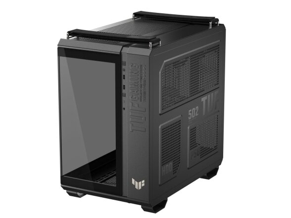 Case|ASUS|TUF Gaming GT502 Horizon|MidiTower|Case product features Transparent panel|Not included|ATX|MicroATX|MiniITX|Colour Black|TUFGAMINGGT502HORIZON 3