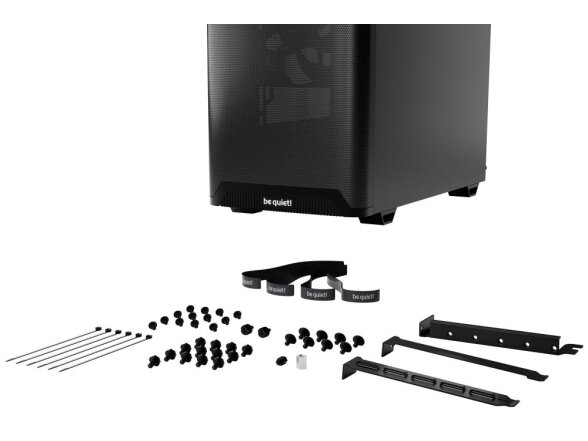 Case|BE QUIET|PURE BASE 501|MidiTower|Not included|ATX|MicroATX|MiniITX|Colour Black|BG074 4