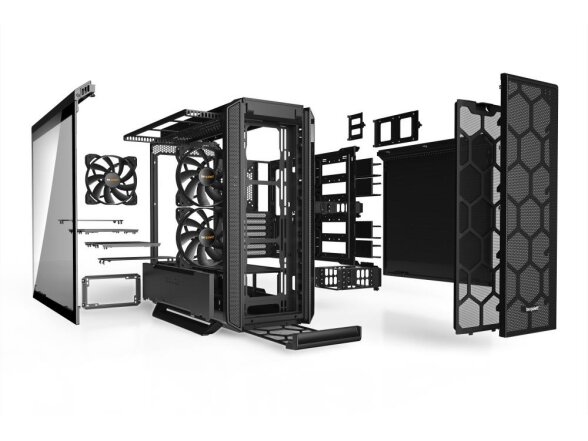 Case|BE QUIET|Silent Base 802 Window Black|MidiTower|Not included|ATX|EATX|MicroATX|MiniITX|Colour Black|BGW39 4