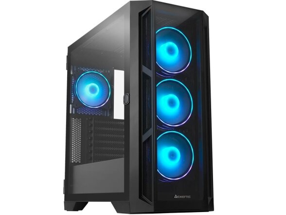 Case|CHIEFTEC|APEX ARGB|MidiTower|Not included|ATX|MicroATX|MiniITX|Colour Black|GA-01B-TG-OP