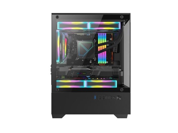 Case|GOLDEN TIGER|Raider SL-2|MiniTower|Case product features Transparent panel|Not included|MicroATX|Colour Black|RAIDERSL-2 2 Case|GOLDEN TIGER|Raider SL-2|MiniTower|Case product features Transparent panel|Not included|MicroATX|Colour Black|RAIDERSL-2 2