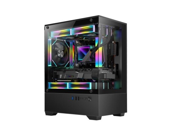 Case|GOLDEN TIGER|Raider SL-2|MiniTower|Case product features Transparent panel|Not included|MicroATX|Colour Black|RAIDERSL-2 Case|GOLDEN TIGER|Raider SL-2|MiniTower|Case product features Transparent panel|Not included|MicroATX|Colour Black|RAIDERSL-2