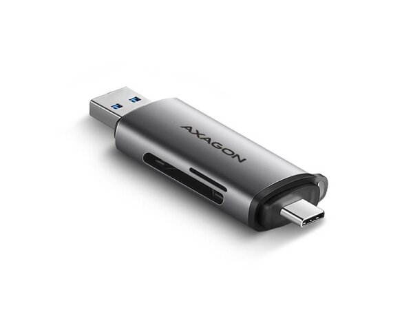 CARD READER USB-C+USB3.2 2SLOT/SD/MICROSD CRE-SAC AXAGON 1