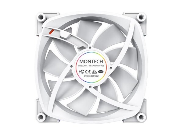 CASE FAN 140MM/AX140 PWM WHITE MONTECH 4
