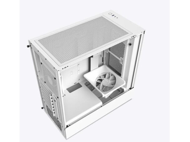CASE MIDITOWER ATX W/O PSU/WHITE H5 FLOW NZXT 2