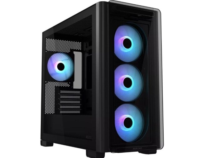 Case|ASUS|A23 PLUS|MidiTower|Case product features Transparent panel|MicroATX|MiniITX|Colour Black|A23PLUSTG/ARGBBLACK Case|ASUS|A23 PLUS|MidiTower|Case product features Transparent panel|MicroATX|MiniITX|Colour Black|A23PLUSTG/ARGBBLACK