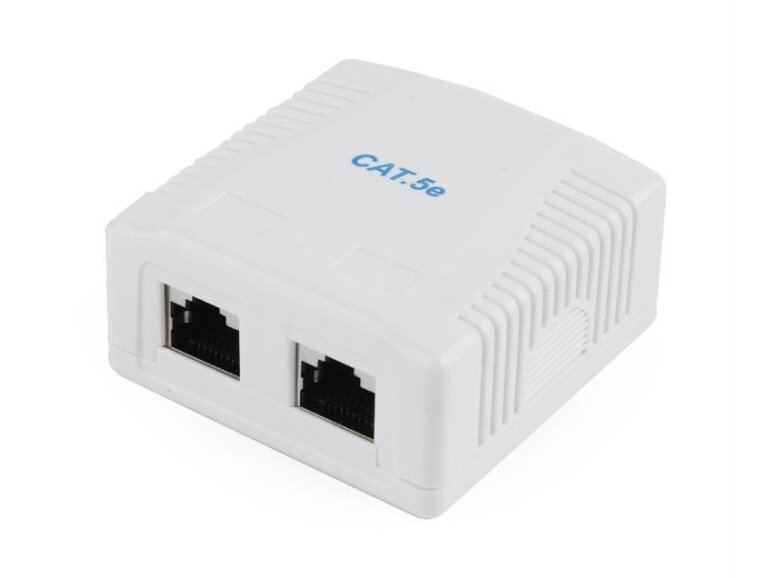 CABLE ACC MOUNT BOX CAT5E FTP/2P NCAC-2F5E-01 GEMBIRD 2