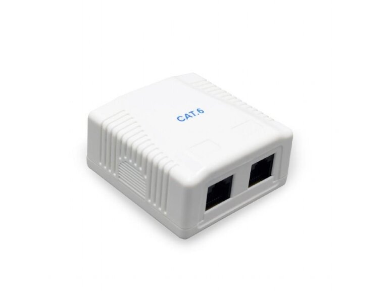 CABLE ACC MOUNT BOX CAT6 UTP/2P NCAC-2U6-01 GEMBIRD CABLE ACC MOUNT BOX CAT6 UTP/2P NCAC-2U6-01 GEMBIRD