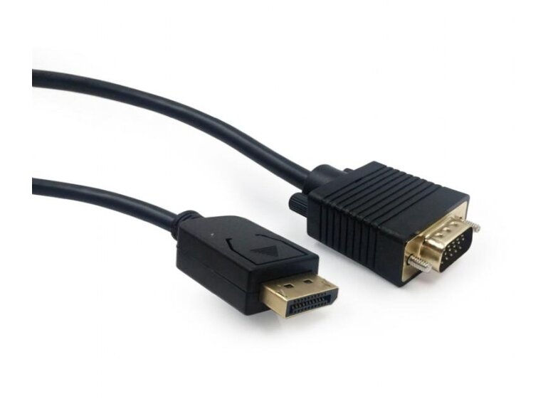 CABLE DISPLAY PORT TO VGA 1.8M/CCP-DPM-VGAM-6 GEMBIRD CABLE DISPLAY PORT TO VGA 1.8M/CCP-DPM-VGAM-6 GEMBIRD