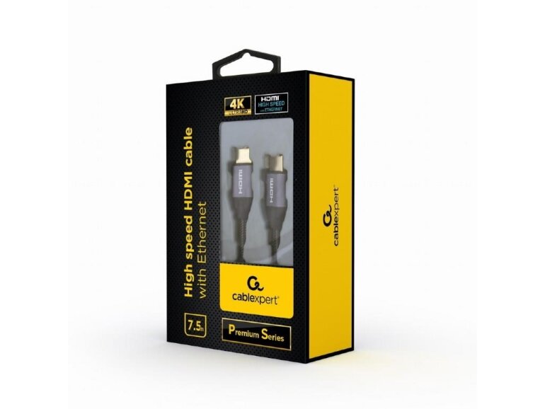 CABLE HDMI-HDMI 7.5M V2.0/PREMIUM CCBP-HDMI-7.5M GEMBIRD 2