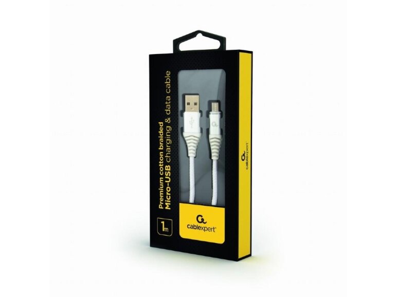 CABLE USB2 TO MICRO-USB 1M/CC-USB2B-AMMBM-1M-BW2 GEMBIRD 1 CABLE USB2 TO MICRO-USB 1M/CC-USB2B-AMMBM-1M-BW2 GEMBIRD 1