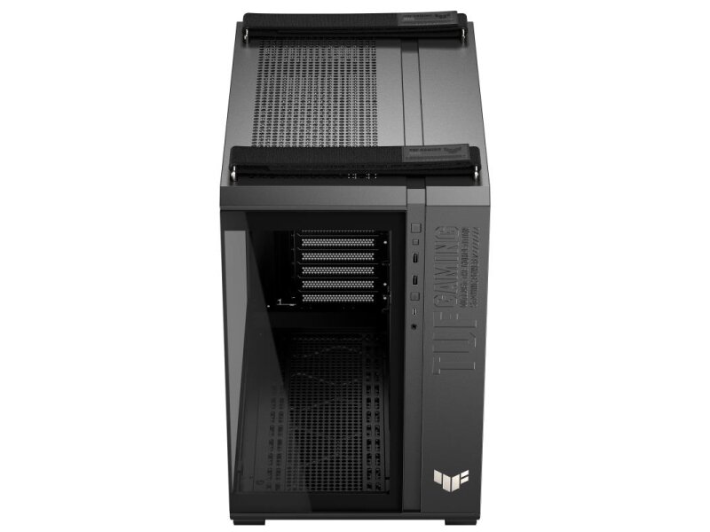 Case|ASUS|TUF Gaming GT502 Horizon|MidiTower|Case product features Transparent panel|Not included|ATX|MicroATX|MiniITX|Colour Black|TUFGAMINGGT502HORIZON 4