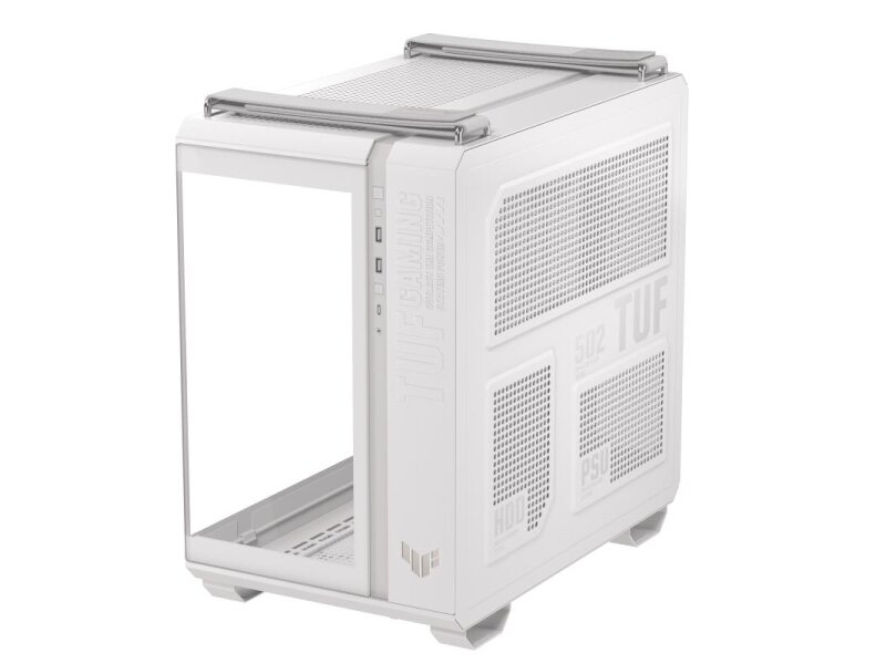 Case|ASUS|TUF Gaming GT502 Horizon|MidiTower|Case product features Transparent panel|Not included|ATX|MicroATX|MiniITX|Colour White|TUFGAMGT502HORIZONWHT 4