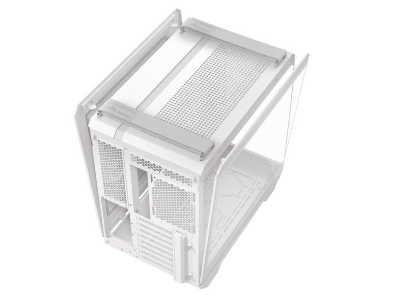 Case|ASUS|TUF Gaming GT502 Horizon|MidiTower|Case product features Transparent panel|Not included|ATX|MicroATX|MiniITX|Colour White|TUFGAMGT502HORIZONWHT 6