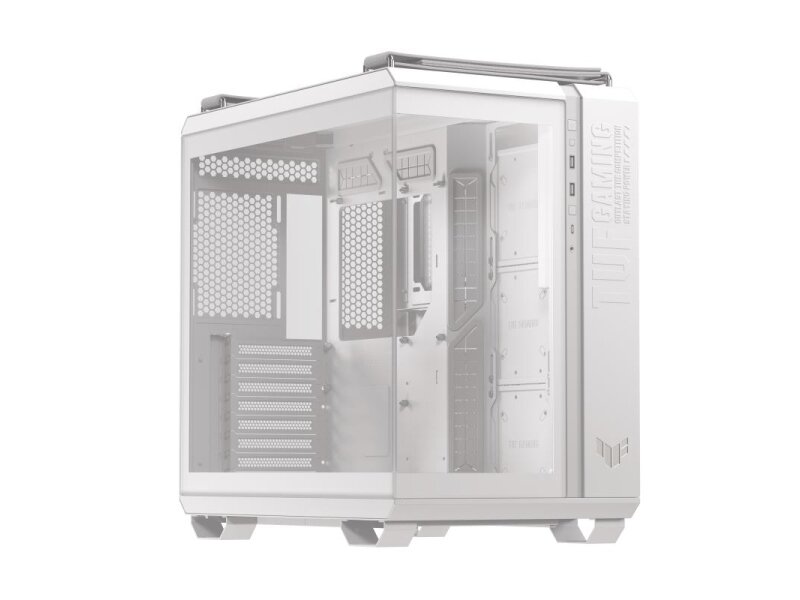Case|ASUS|TUF Gaming GT502 Horizon|MidiTower|Case product features Transparent panel|Not included|ATX|MicroATX|MiniITX|Colour White|TUFGAMGT502HORIZONWHT