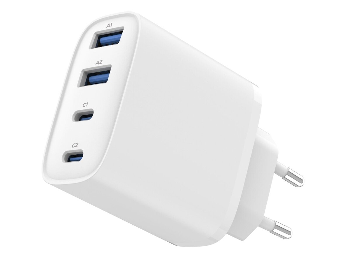 CHARGER USB UNIVERSAL 4P 40W/TA-UC-2A2C-PD40-01-W GEMBIRD 3 CHARGER USB UNIVERSAL 4P 40W/TA-UC-2A2C-PD40-01-W GEMBIRD 3