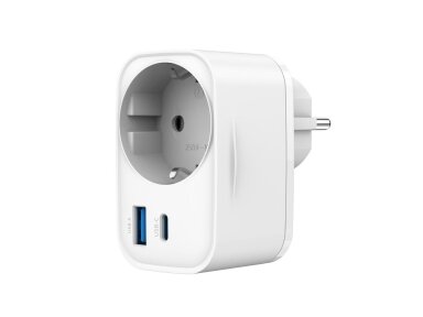 CHARGER USB UNIVERSAL 20W WHT/2P AC TA-ACPDQC20-01-W GEMBIRD