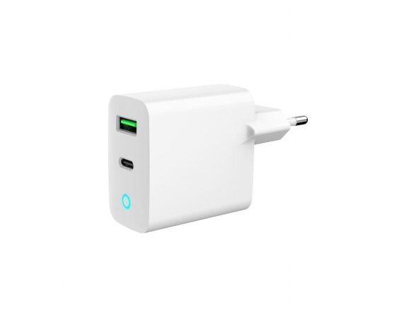CHARGER USB 20W 2PORT/TA-UC-PDQC20L-W-01 GEMBIRD CHARGER USB 20W 2PORT/TA-UC-PDQC20L-W-01 GEMBIRD