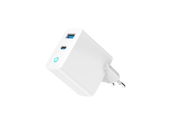 CHARGER USB 30W 2PORT/TA-UC-PDQC30L-W-01 GEMBIRD 1