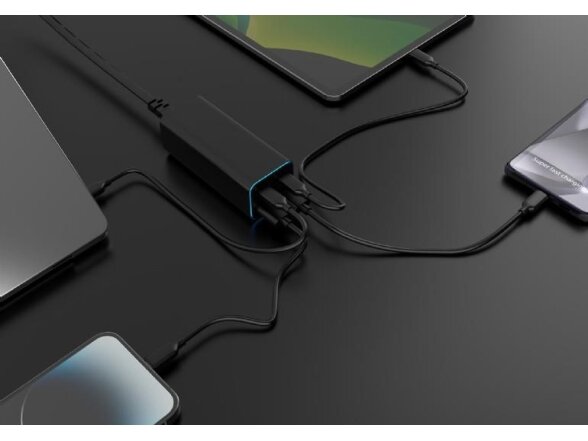 CHARGER USB UNIVERSAL 4P 100W/TA-UC-2A2C-PD100-01-BK GEMBIRD 4