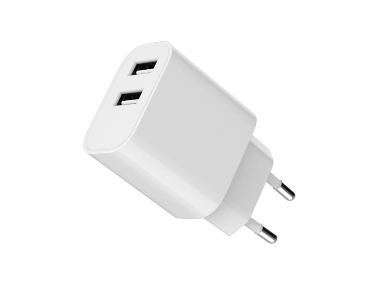CHARGER USB UNIVERSAL WHITE/2P TA-UC-2A12-01 GEMBIRD 1