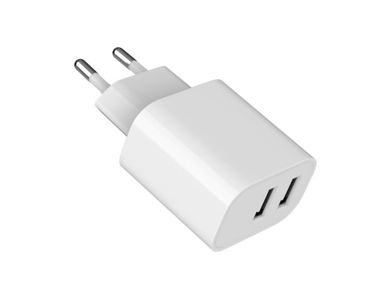 CHARGER USB UNIVERSAL WHITE/2P TA-UC-2A12-01 GEMBIRD 2 CHARGER USB UNIVERSAL WHITE/2P TA-UC-2A12-01 GEMBIRD 2