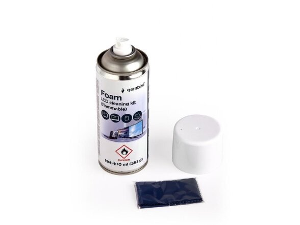 CLEANING KIT LCD FOAM 400ML/CK-LCD-08 GEMBIRD 1 CLEANING KIT LCD FOAM 400ML/CK-LCD-08 GEMBIRD 1