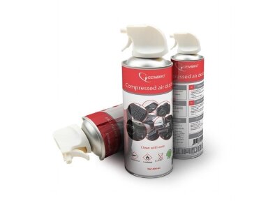 COMPRESSED AIR DUSTER 400ML/CK-CAD-FL400-01 GEMBIRD