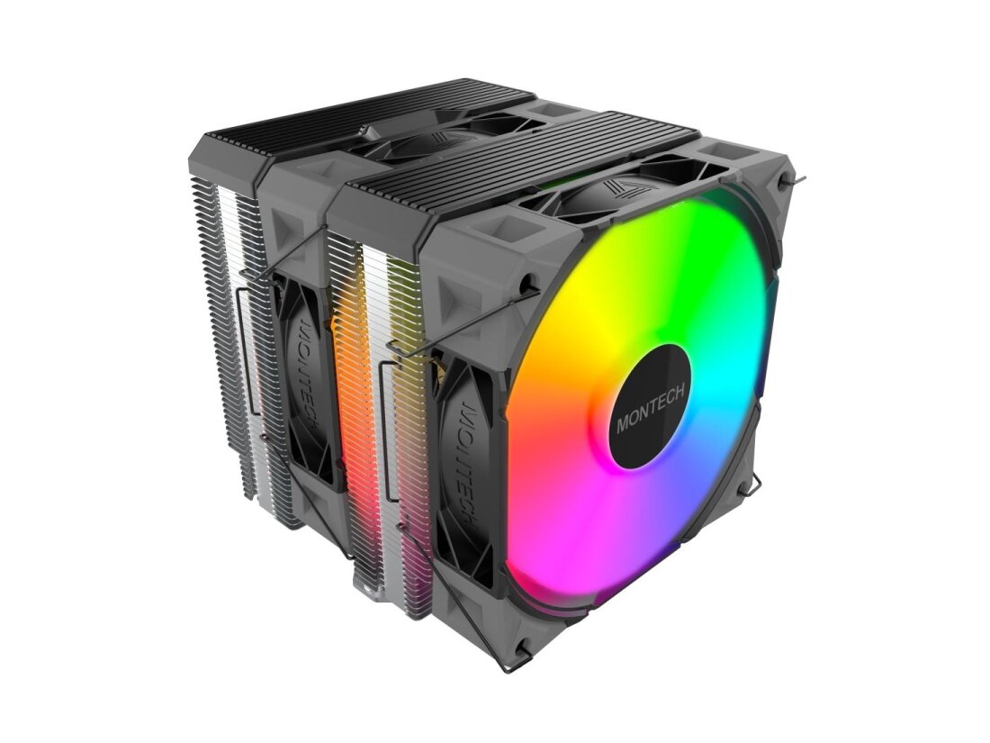 CPU COOLER MULTI SOCKET BLACK/NX600 ARGB (B) MONTECH