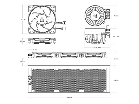 CPU COOLER S_MULTI/ACFRE00188A ARCTIC 6