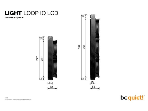 CPU COOLER S_MULTI/LIGHT LOOP IO BW033 BE QUIET 7