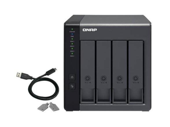DAS ENCLOSURE 4BAY USB3/TR-004 QNAP