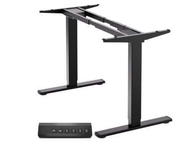 DESK FRAME MOTORISED/BLACK CDF222E-B ONKRON