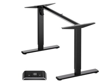 DESK FRAME MOTORISED/BLACK WDF221E-B ONKRON