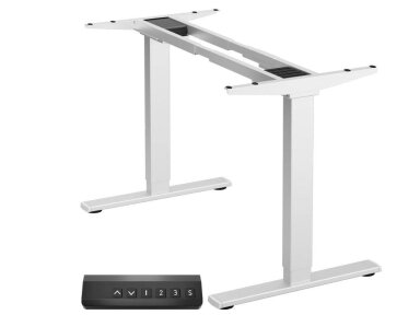 DESK FRAME MOTORISED/WHITE CDF222E-W ONKRON