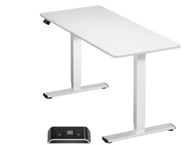 DESK MOTORISED/WHITE WDT221E-W ONKRON