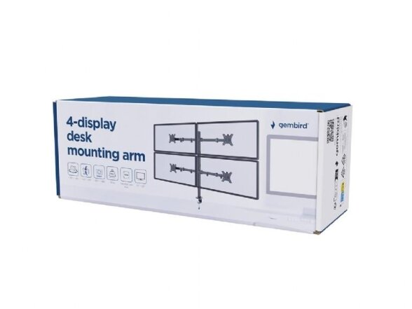 DISPLAY ACC  4 MOUNTING ARM/13-32" MA-D4-01 GEMBIRD 5