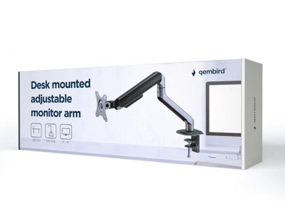DISPLAY ACC MOUNTING ARM/17-32" MA-DA1-05 GEMBIRD 6 DISPLAY ACC MOUNTING ARM/17-32" MA-DA1-05 GEMBIRD 6