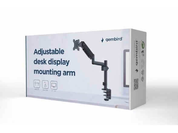 DISPLAY ACC MOUNTING ARM/17-32" MA-DA1P-01 GEMBIRD 2