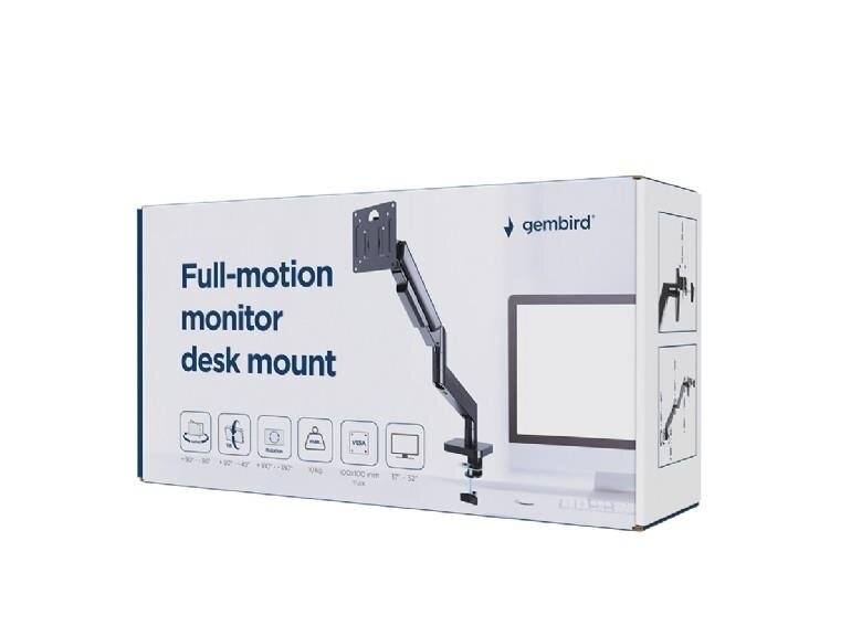 DISPLAY ACC MOUNTING ARM/17-32" BLACK MA-DA1-04 GEMBIRD 3