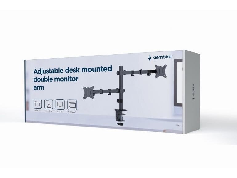 DISPLAY ACC MOUNTING ARM/17-32" MA-D2-03 GEMBIRD 2