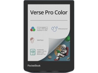 E-Reader|POCKETBOOK|Verse Pro Color|6"|1072x1448|1xUSB-C|Wireless LAN|Bluetooth|Dark Blue|PB634K3-1-WW