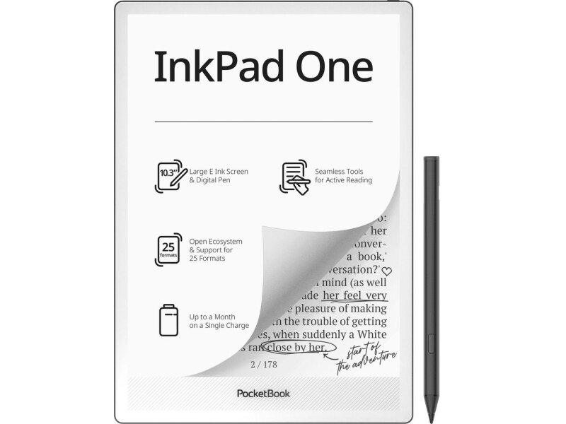 E-Reader|POCKETBOOK|InkPad One|PB1030-8-WW