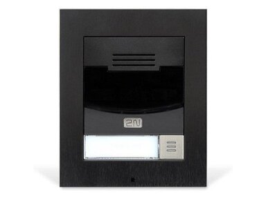 ENTRY PANEL IP SOLO W/O CAMERA/BLACK 9155301BS 2N