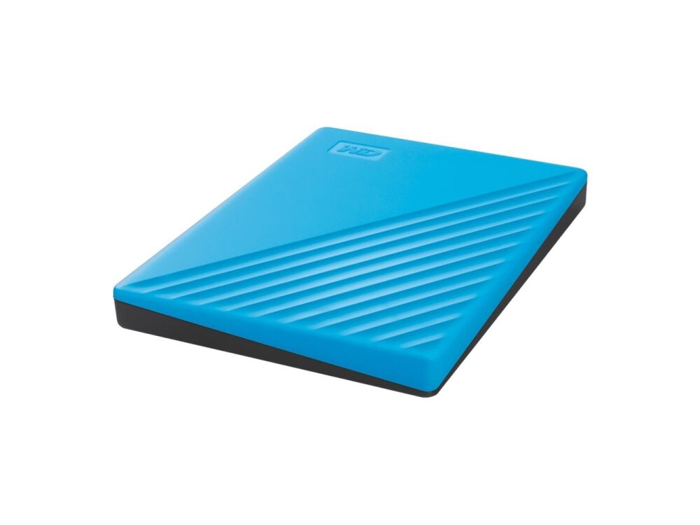External HDD|WESTERN DIGITAL|My Passport|2TB|USB 2.0|USB 3.0|USB 3.2|Colour Blue|WDBYVG0020BBL-WESN 1